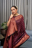 Jashiya Women's Jacquard Silk Saree