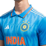 Jashiya Adidas Men Polyester India Cricket ODI Fan JSY M, Cricket Jersey BRBLUE, Medium