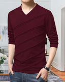 Jashiya Men's Full Sleeve Casual T-shirts