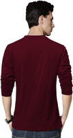 Jashiya Men's Full Sleeve Casual T-shirts