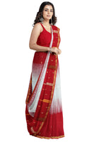 Jashiya OISHANI SAREE GHOR Women's Cotton Traditional Bengal Ikkat Handloom Saree