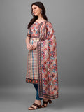 Jashiya Straight Printed Round Neck Women Kurta Set