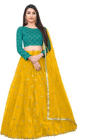 PATBRO Embroidered Semi Stitched Lehenga Choli