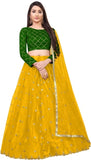 PATBRO Embroidered Semi Stitched Lehenga Choli