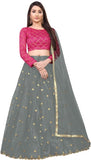 PATBRO Embroidered Semi Stitched Lehenga Choli