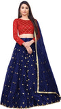 PATBRO Embroidered Semi Stitched Lehenga Choli