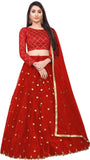 PATBRO Embroidered Semi Stitched Lehenga Choli