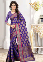 Jashiya Hamesha Zari Woven Banarasi Silk Sarees