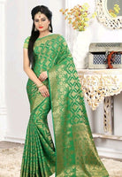 Jashiya Hamesha Zari Woven Banarasi Silk Sarees