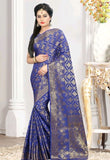 Jashiya Hamesha Zari Woven Banarasi Silk Sarees