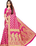 Jashiya Trendy Women Banarasi Silk Saree